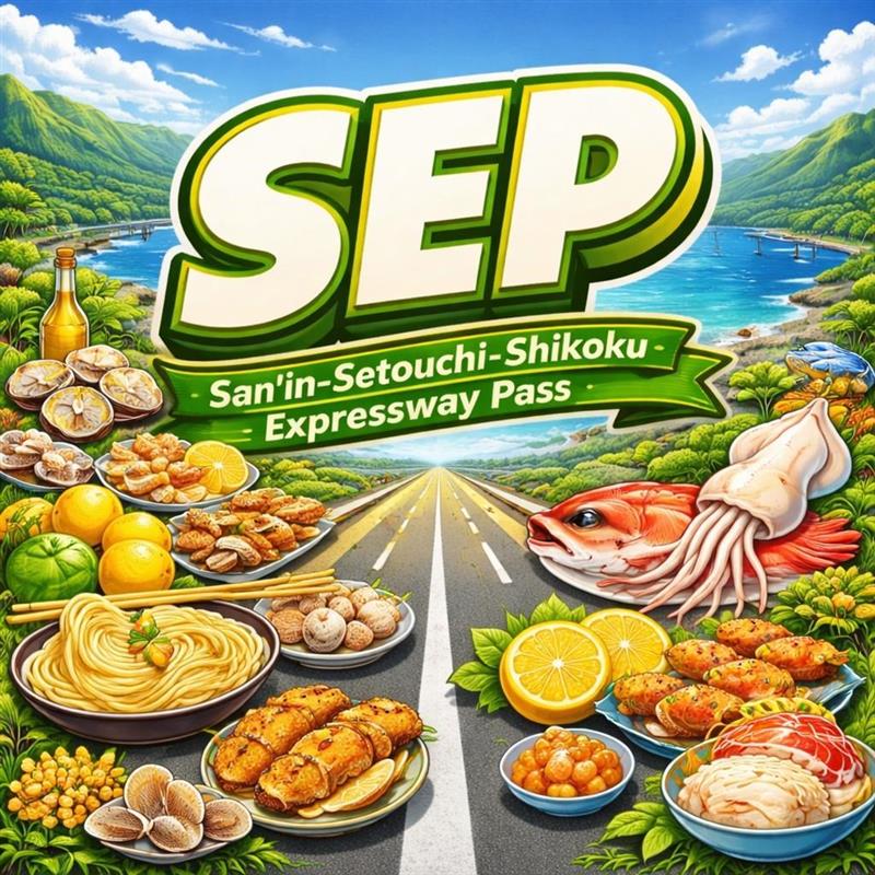 San’in-Setouchi-Shikoku Expressway Pass+ETC